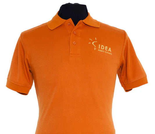 IDEA Orange Polo (Grades: 7th & 11th)