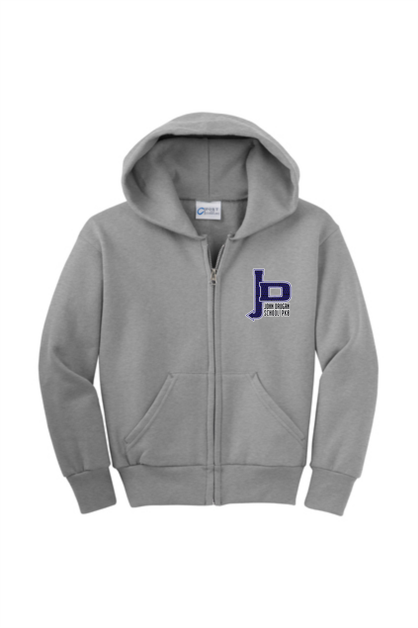 JD School Cotton Zipper Hoodies
