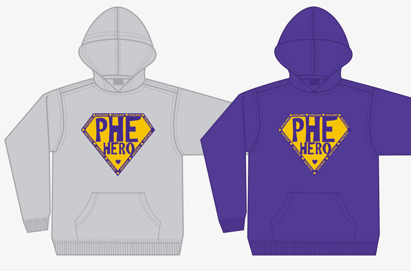 Purple Heart Spirit Hoodie