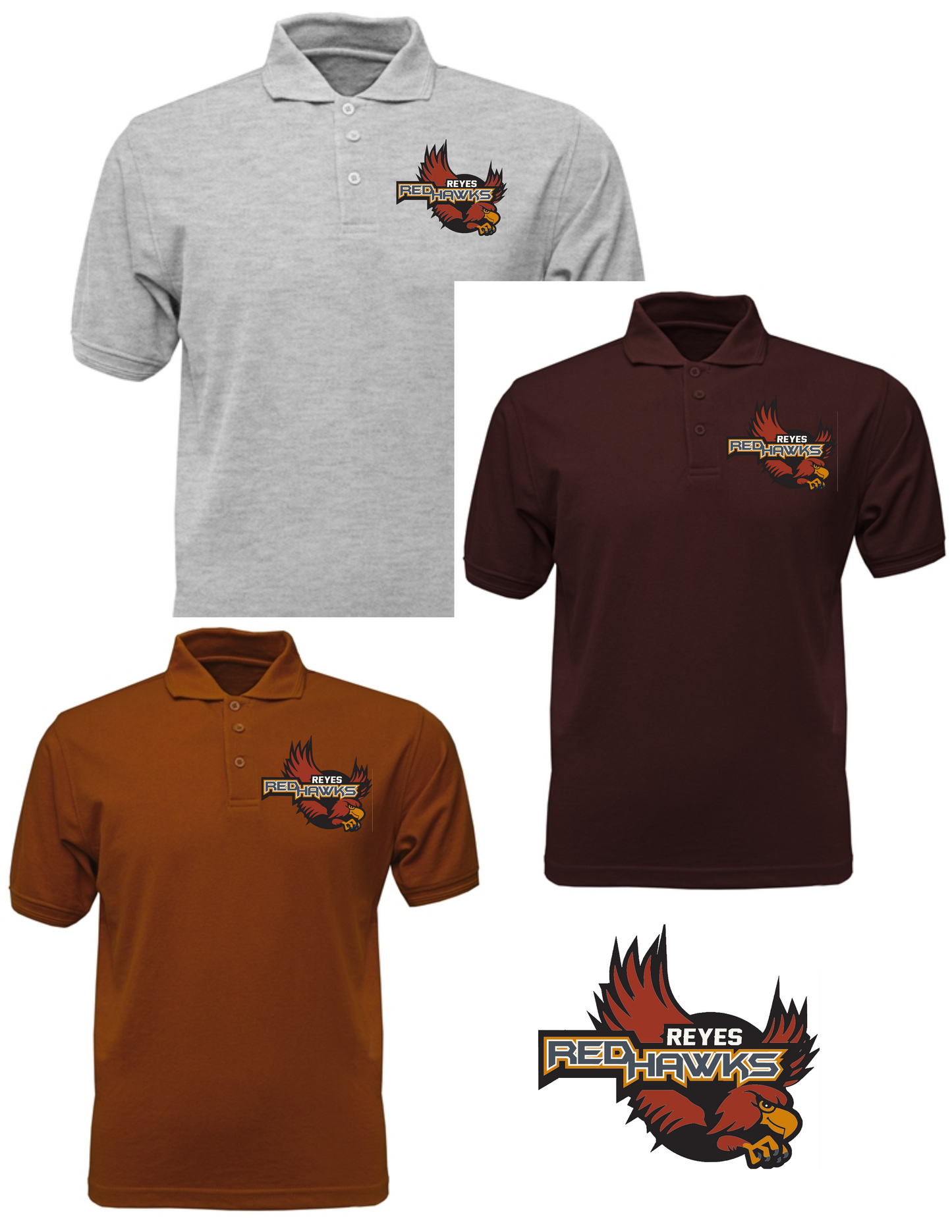 Reyes Unisex Cotton & Drifit Polos