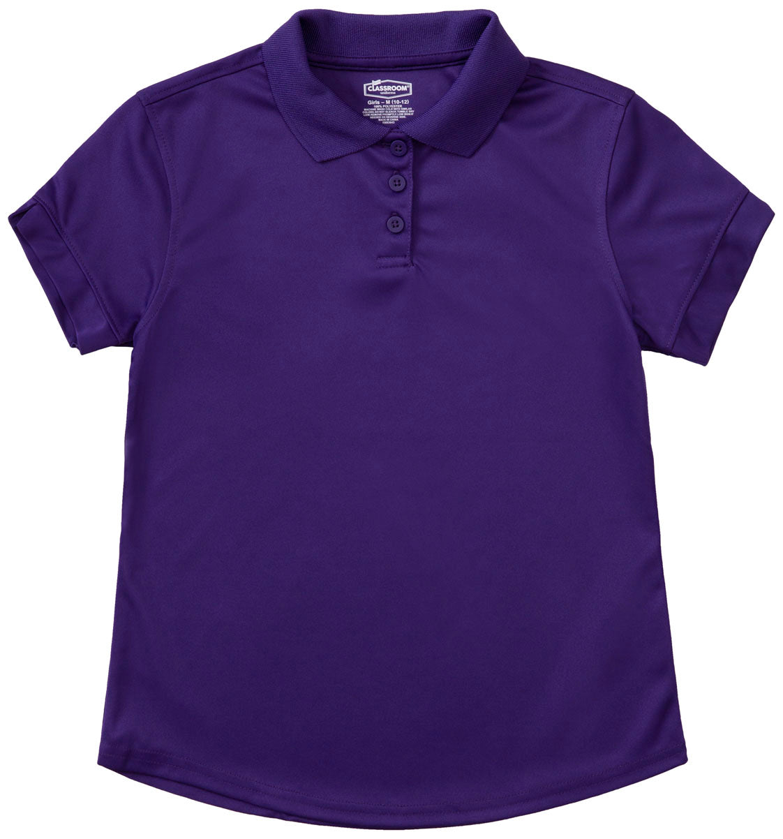 Girls Moisture Wicking Dry Fit Polo