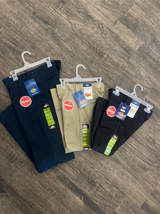 Boys Dickies Brand Skinny Straight Pants