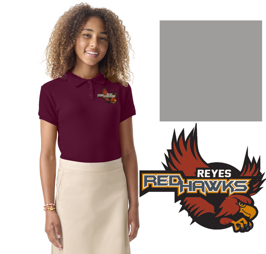 Reyes Girls Cotton Polos