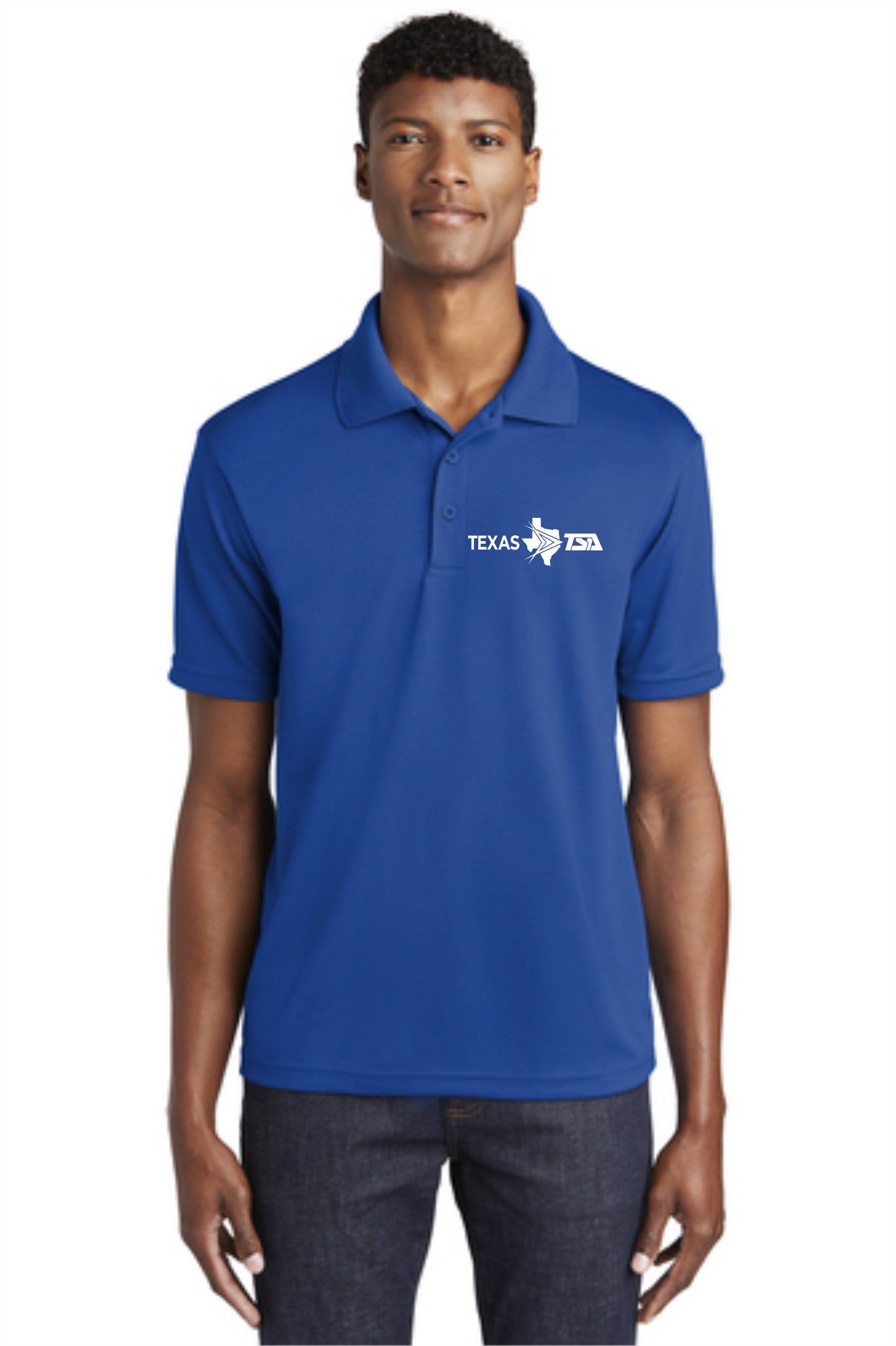 TEXAS TSA MENS/ YOUTH ROYAL POLO