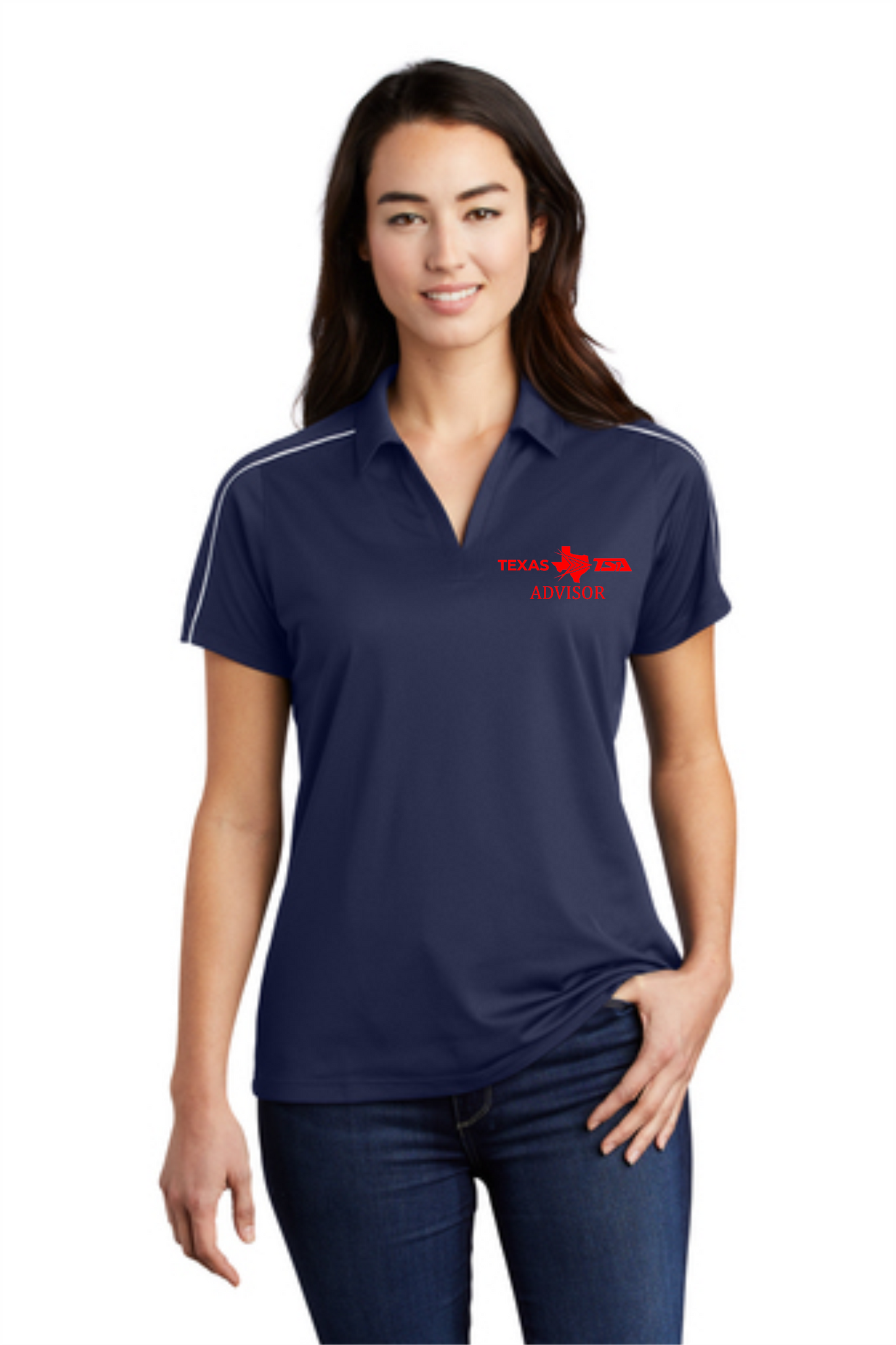 TEXAS TSA WOMENS ADVISOR POLO