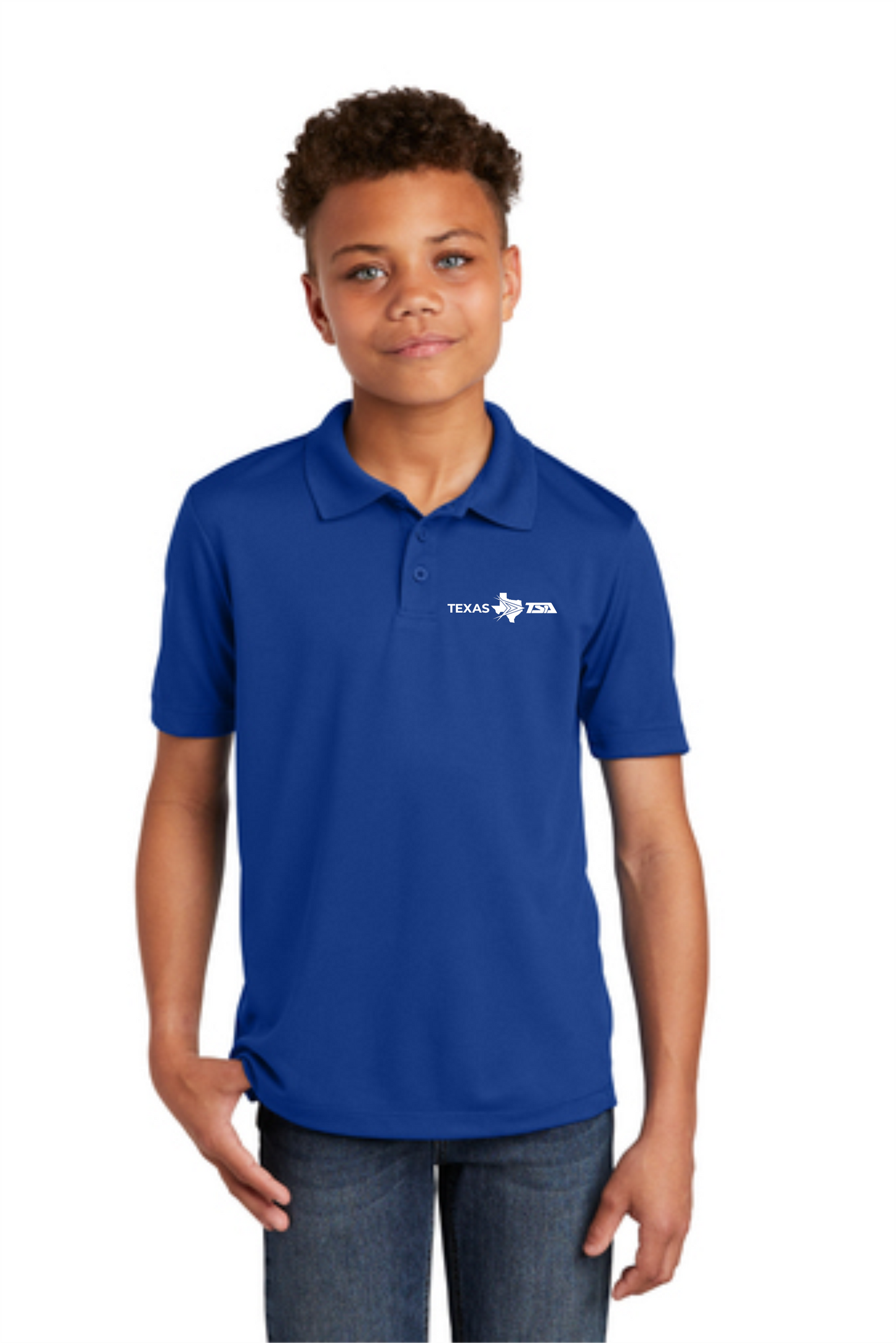 TEXAS TSA MENS/ YOUTH ROYAL POLO